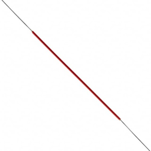 WIRE WW 30AWG PVDF RED 3" 50PC