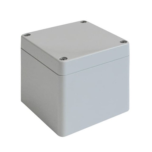 BOX PLAS GRAY 3.228"L X 3.150"W