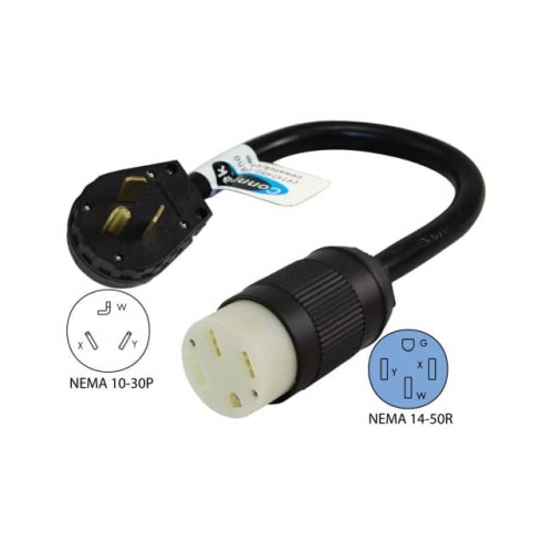 CORD 6AWG NEMA10-30P-14-50R 1.5'