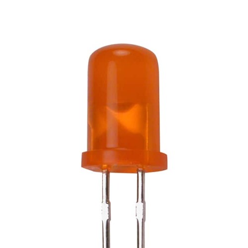 LED RED DIFFUSED T-1 3/4 T/H
