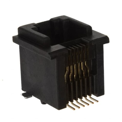 CONN MOD JACK 6P6C VERT UNSHLD