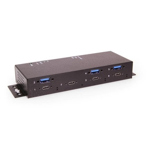 7-PORT (4C 3A) TYPE-C USB 3.2 GE