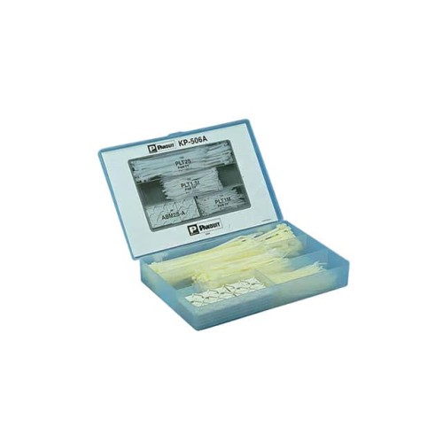 BOX CABLE TIE PLASTIC NAT