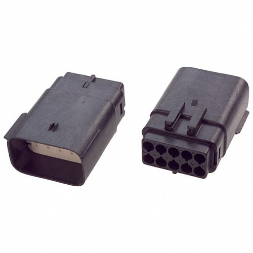 CONN PLUG HSG 10POS 5.84MM