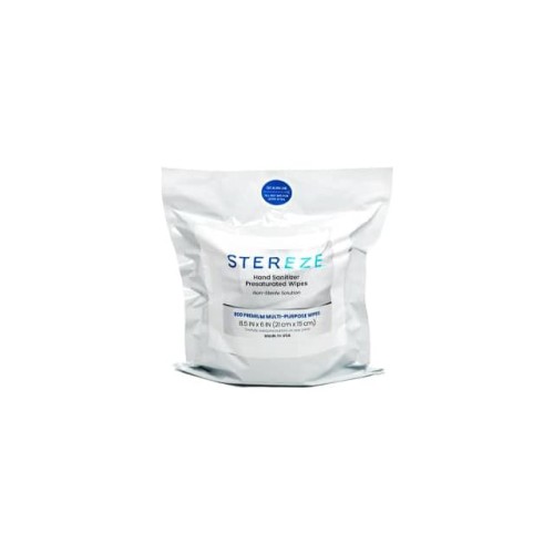 HAND SANITZER, PRESATURATED WIPE