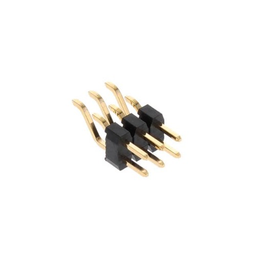 PIN HEADER, SMT, DUAL ROW, 2.00