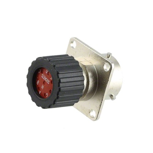 CONN RCPT HSNG FMALE 8POS PNL MT