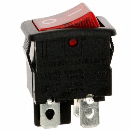 SWITCH ROCKER DPST 10A 125V