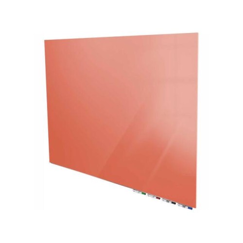ARIA 5'W X 4'H MAGNETIC GLASS WH