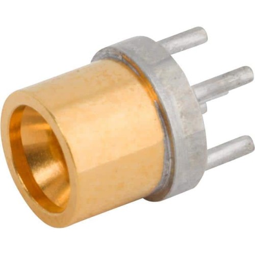 SMPM MALE PCB THRU-HOLE CONNECTO