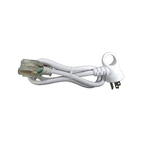 CORD 16 AWG 3' WHITE