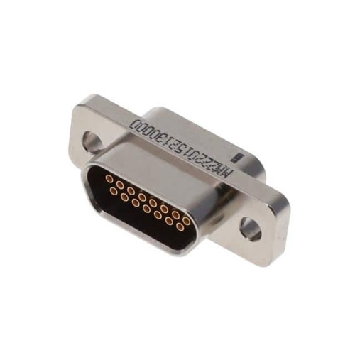 D-SUB, RCPTL, .050", 2ROW, 15POS