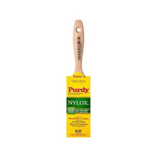NYLOX SPRIG 2"W FLAT BRUSH, BEAV