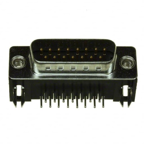 CONN D-SUB PLUG 15POS R/A SLDR