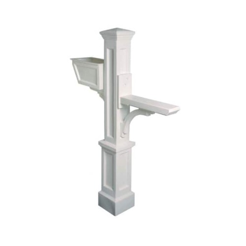 WESTBROOK PLUS MAILBOX POST 56"H