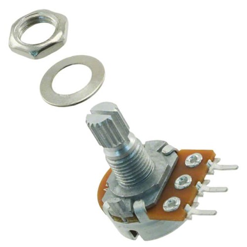 POT 500K OHM 1/10W PLASTIC LOG