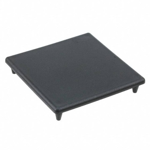PLASTIC END CAP 80MM, BLACK