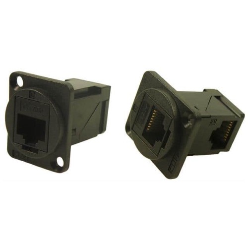 RAFT CAT5E RJ45 CSK BLACK