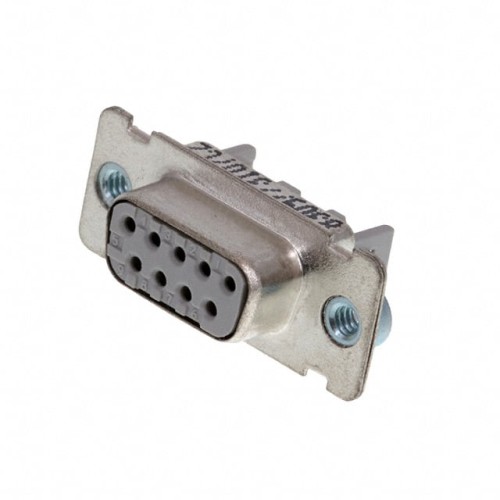 CONN D-SUB RCPT 9POS PNL MNT IDC