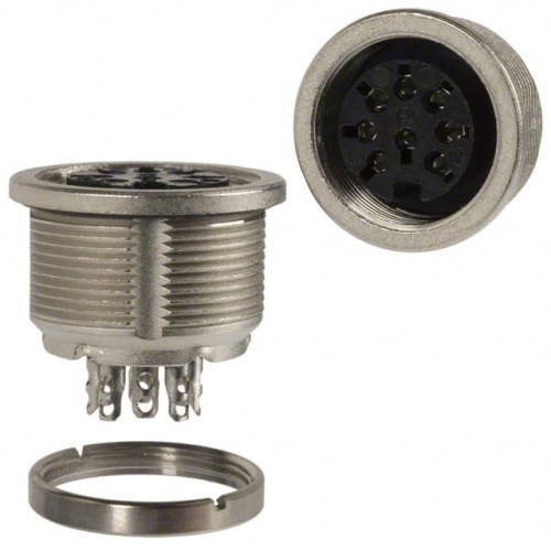 CONN RCPT FMALE 8P SOLDER CUP