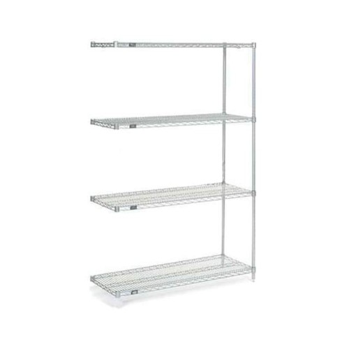 WIRE SHELVING ADD-ON, 36X18X54"