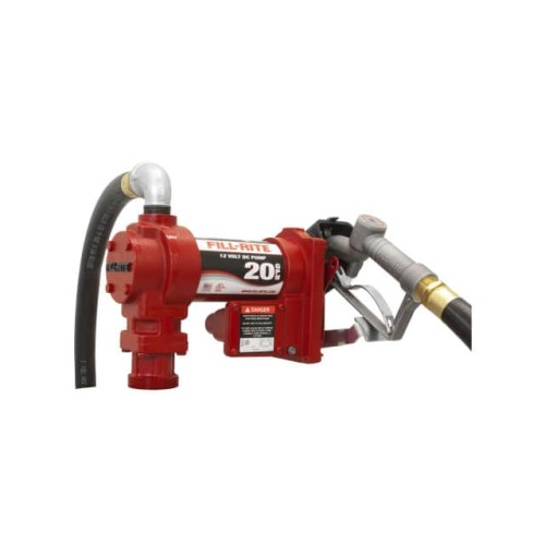 DC FUEL TRANSFER PUMP W/20" STEE