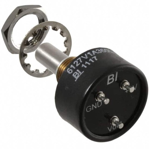 SENSOR ROTARY 360DEG SLDR TURRET