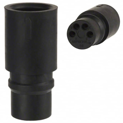 CONN RCPT HSNG MALE 4POS INLINE