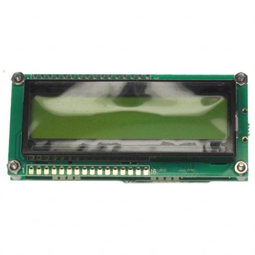LCD MODULE 32 DIG 16 X 2 YLW/GRN