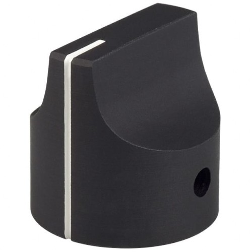 KNOB SMOOTH 0.250" METAL