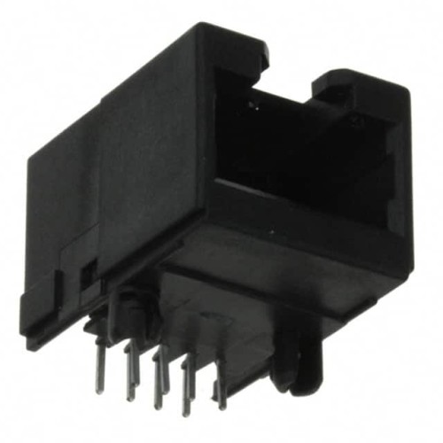 CONN MOD JACK 8P8C R/A UNSHLD
