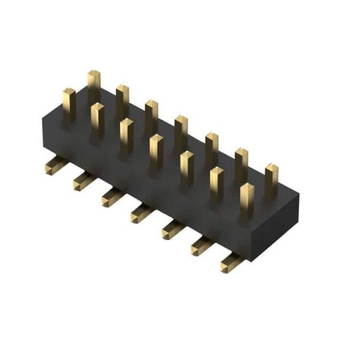 14POS, 2MM PITCH PIN HDR, DIL, S