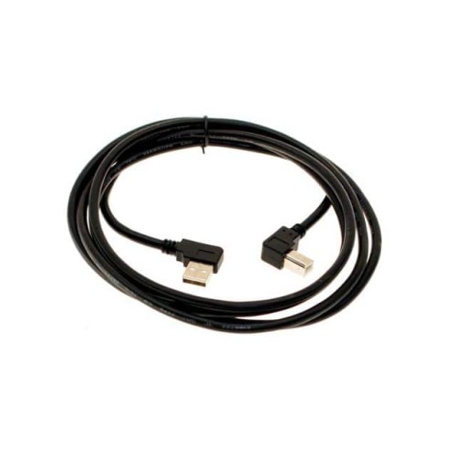 CBL USB2.0 A PLUG LEFT ANG-B PLG