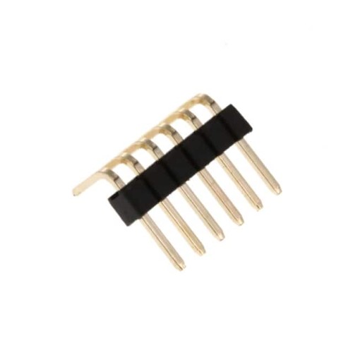 PIN HEADER, THR, SINGLE ROW, 1.2