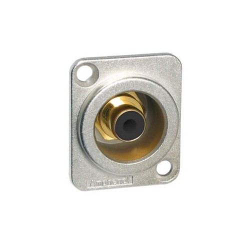 CONN RCA JACK CHASIS MOUNT BLACK
