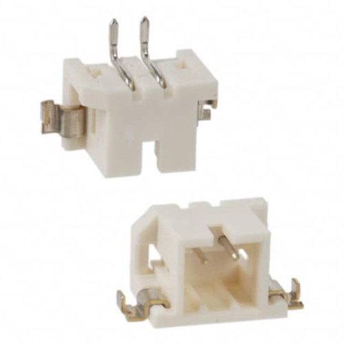 CONN HEADER SMD R/A 2POS 2MM