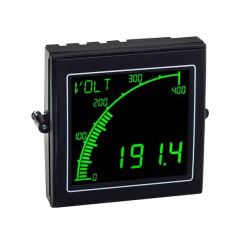 VOLT METER NEG LCD WITH OUTPUTS