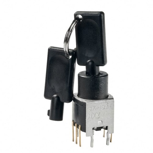 SWITCH KEYLK 3POS SP3T 0.4VA 28V