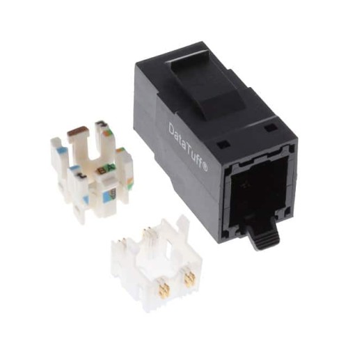 JACK CAT 5E UTP RJ45 BLK 1=24