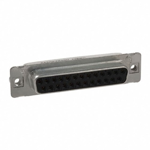 CONN D-SUB RCPT 25POS SLDR CUP