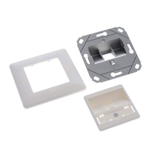 WALL OUTLET, KEYSTONE, UP 1 PORT