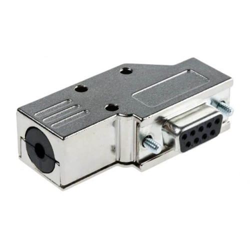 9 WAY D-SUB HOOD DIE CAST SIDE E