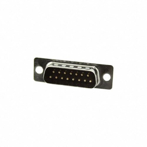 CONN D-SUB PLUG 15POS SLDR CUP