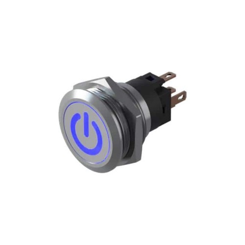 22 MM, ILLUMINATED PUSHBUTTON, I