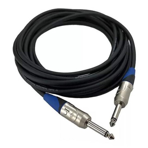 CABLE SHARK BLUE CONN MONO 15'