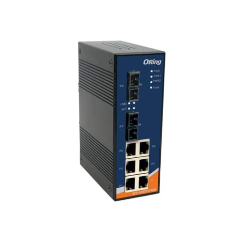 RUGGED 6X 10/100TX (RJ-45) + 2X