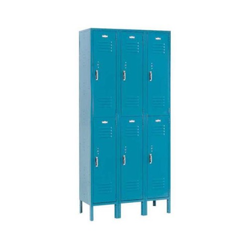 DOUBLE TIER LOCKER, 12X15X36, 6