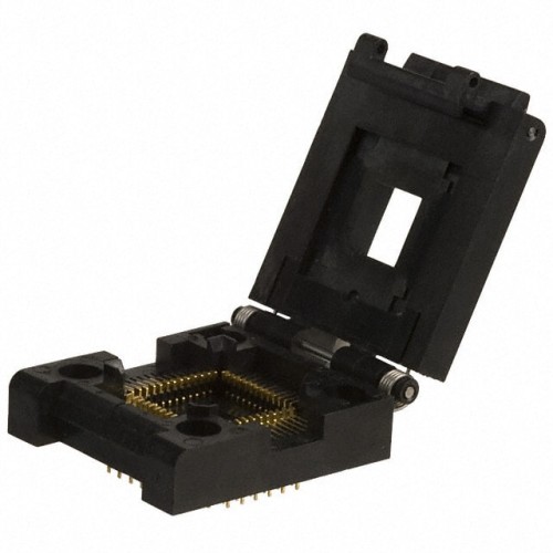 CONN SOCKET PLCC ZIF 52POS GOLD