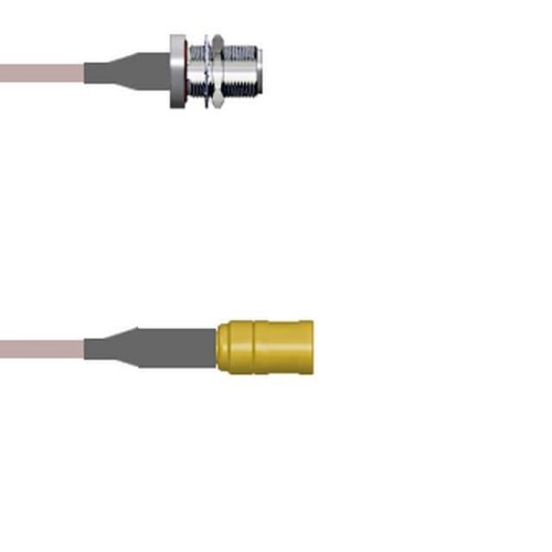 CBL ASY SMB-N PLG TO JK RG316 4'