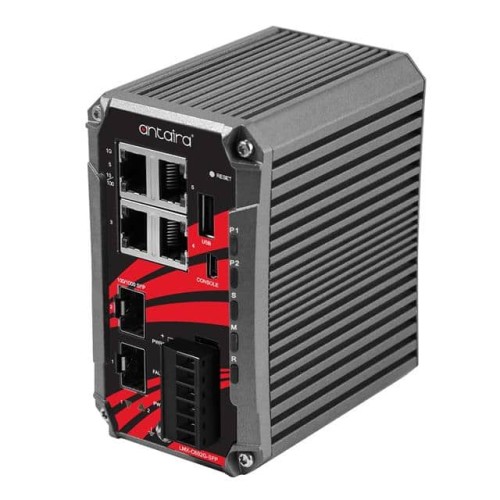 6-PORT INDUSTRIAL COMPACT GIGABI